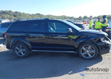 2017 Dodge Journey Crossroad Plus from USA, damaged, VIN 3C4PDCGG9HT517903
